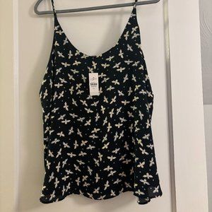 Ann Taylor LOFT Women's Bee Scoop Neck Cami Tank Top ~ Size XL~ NWT